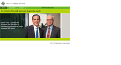 Desktop Screenshot of cypressgp.com